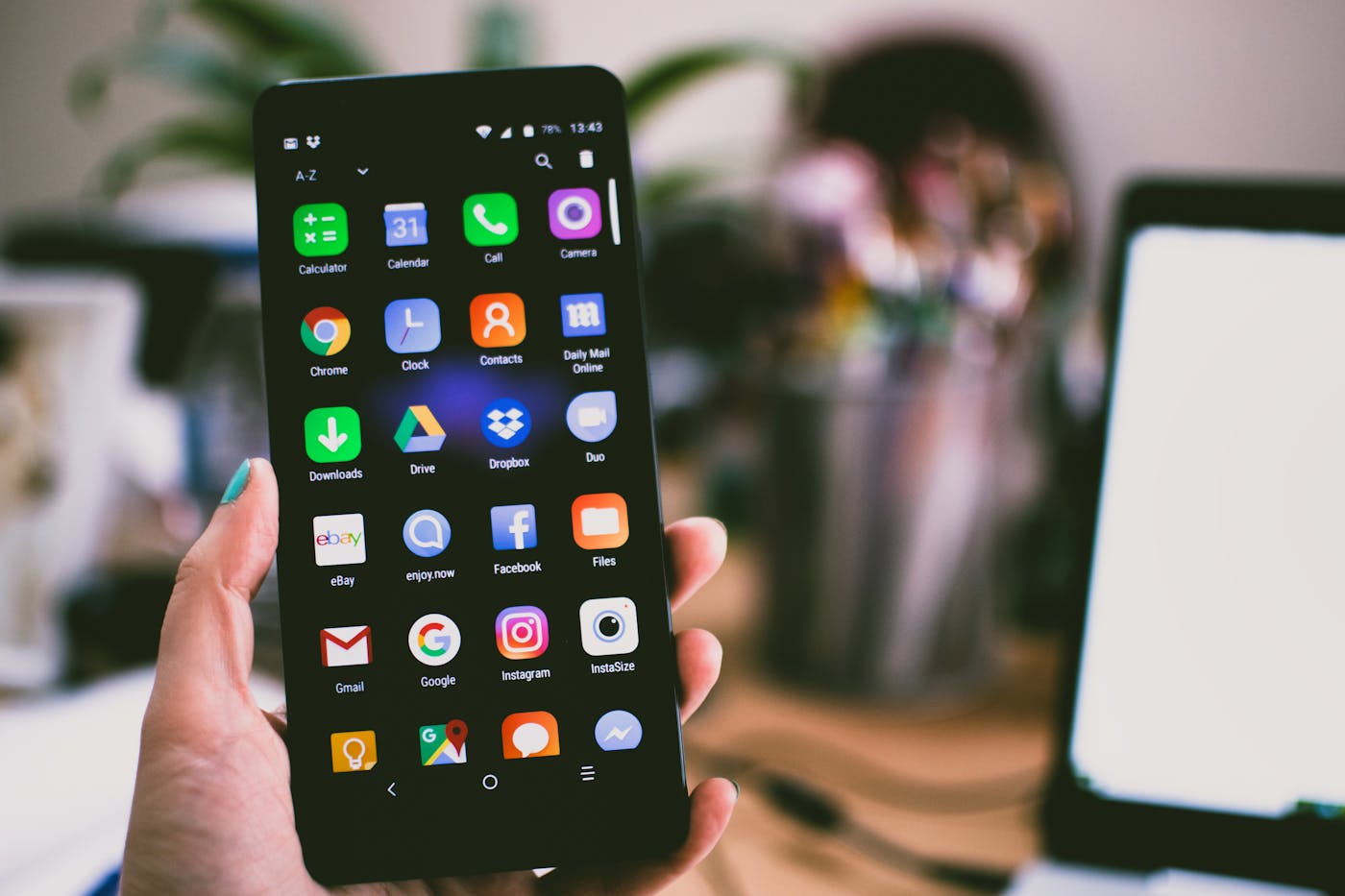 Leads chegando no smartphone para loja física